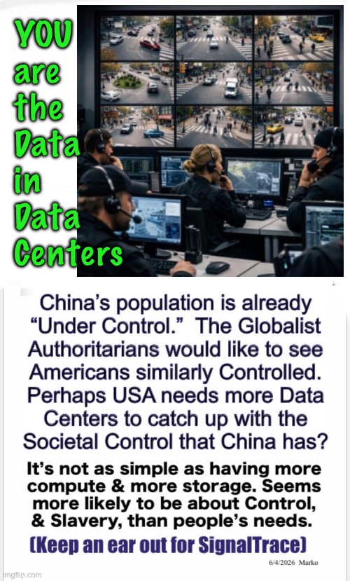 Which would you rather have?  Data Centers?   Or, America?    Ya can’t have Both | YOU
are
the
Data
in
Data
Centers | image tagged in memes,data centers will destroy america,or they will be halted before being approved,leftists fjb voters kissmyass gotohell | made w/ Imgflip meme maker