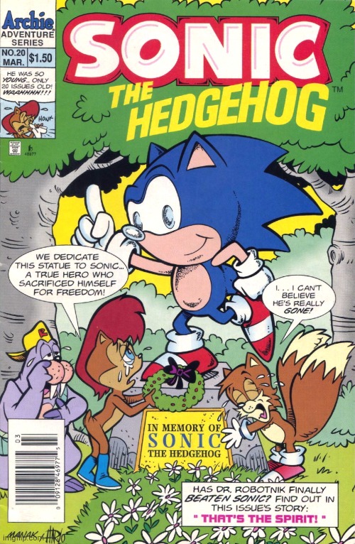 Sonic comic grave | image tagged in sonic comic grave | made w/ Imgflip meme maker
