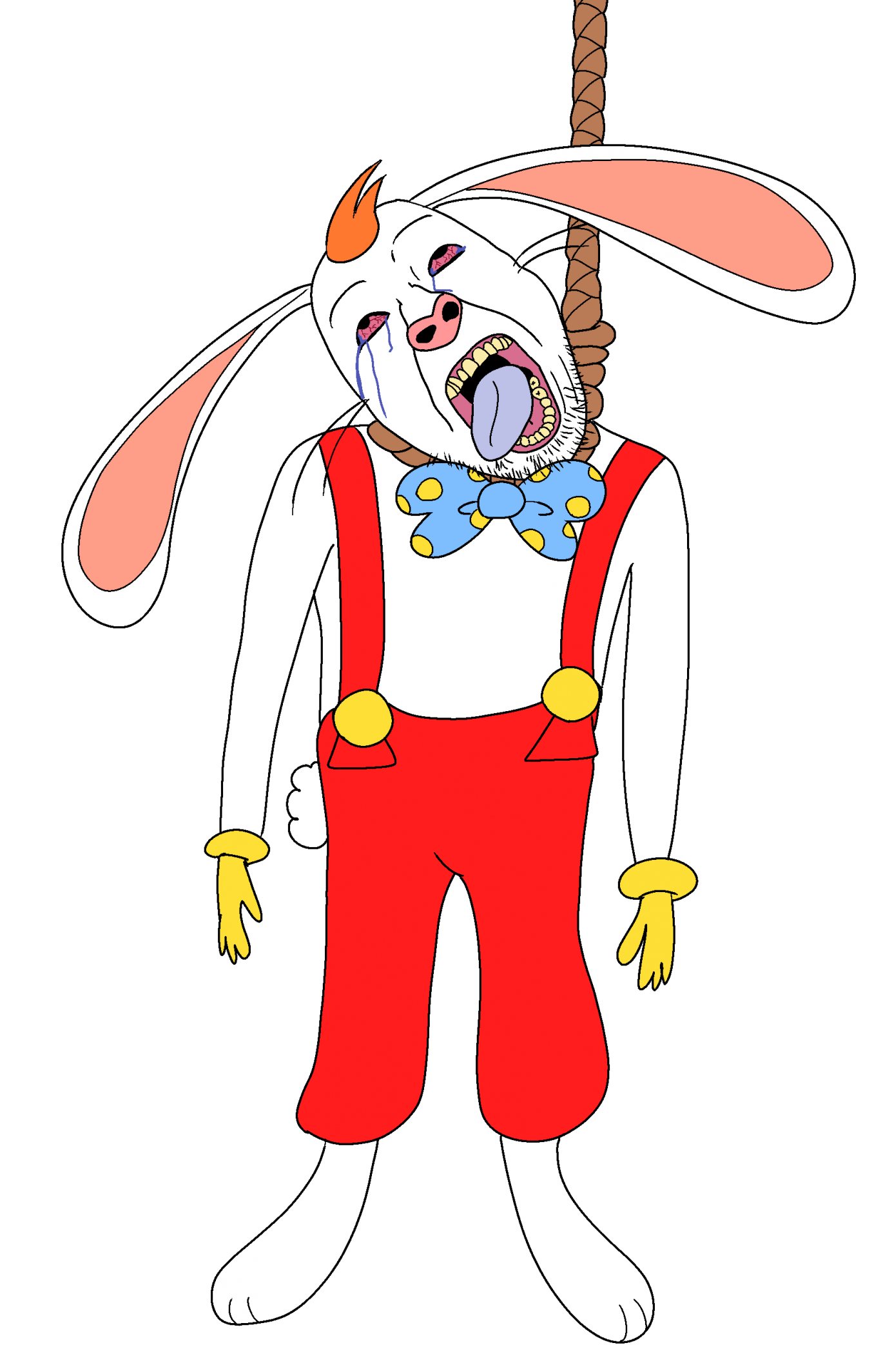 Wojak suicide (Roger Rabbit) Blank Meme Template