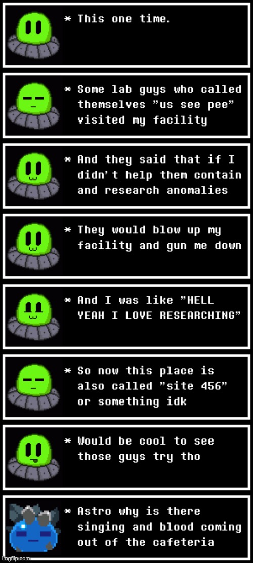 Slimeposting #3 | image tagged in not an actual scp site,this is not canon to scp | made w/ Imgflip meme maker