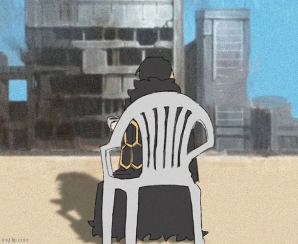 binah in "The Chair" | image tagged in binah in the chair | made w/ Imgflip meme maker