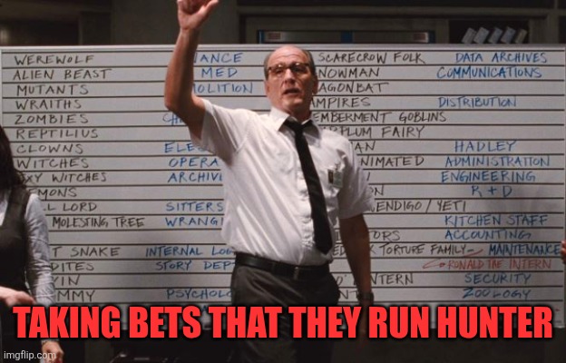 Cabin the the woods | Taking bets that they run hunter | image tagged in cabin the the woods | made w/ Imgflip meme maker