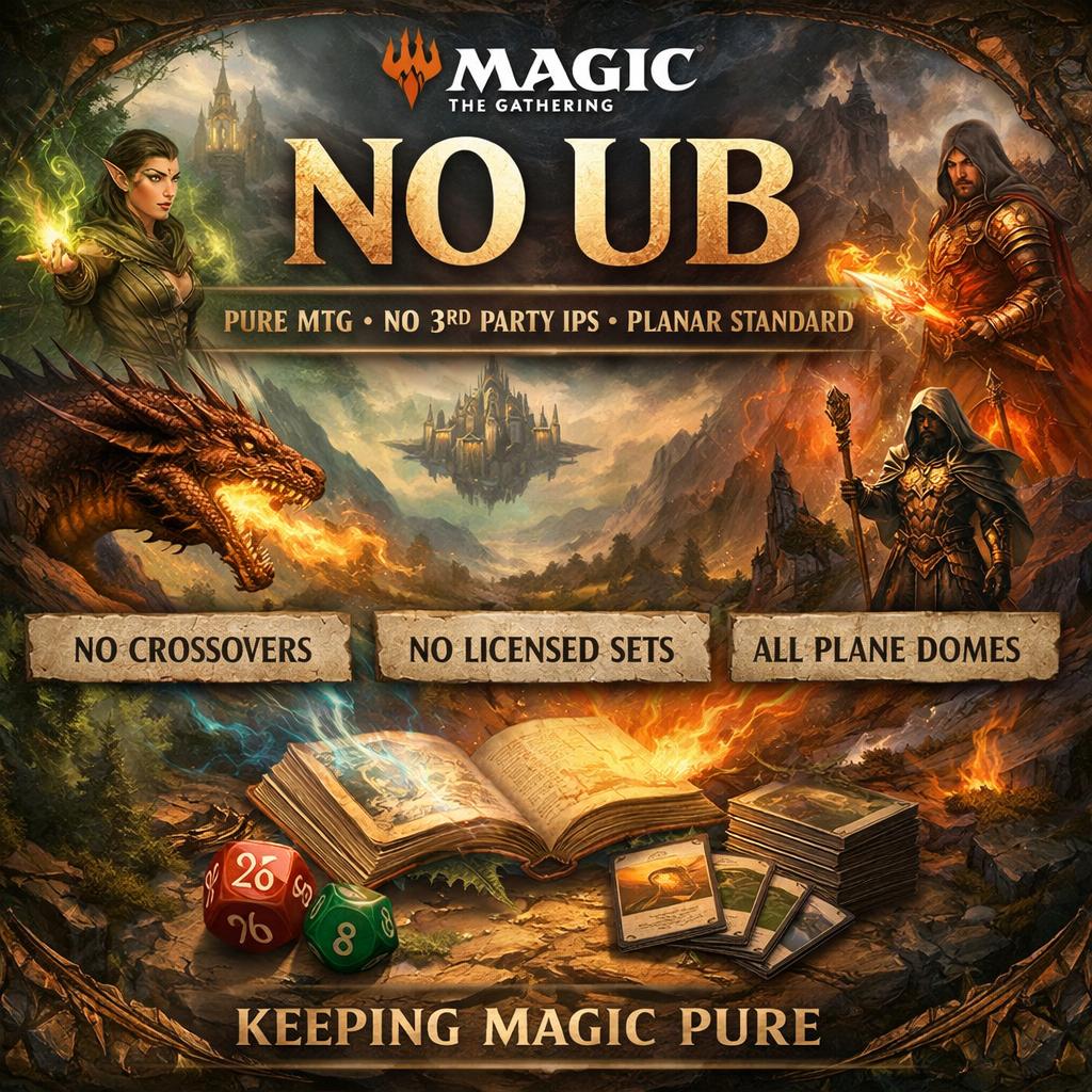Magic the Gathering: No UB Blank Meme Template