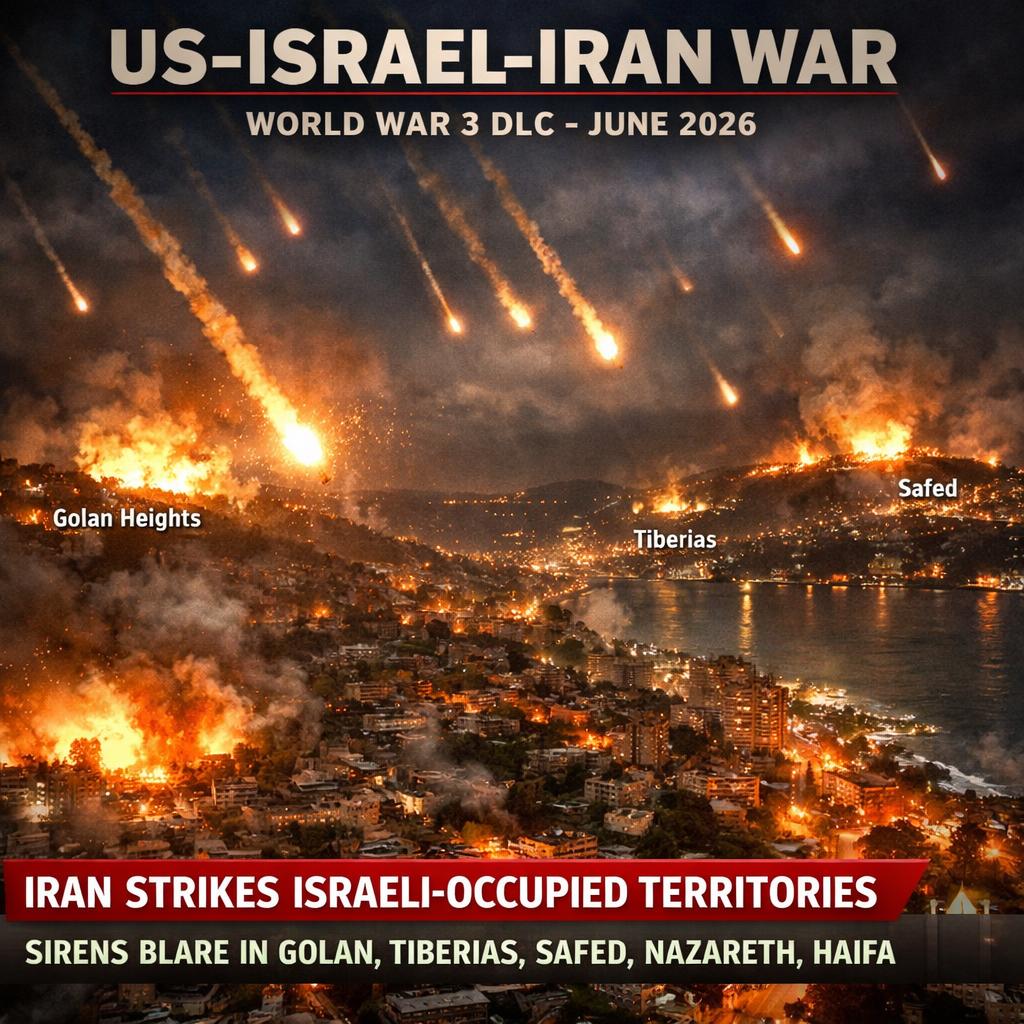 US–Israel–Iran War (World War 3 DLC) Blank Meme Template