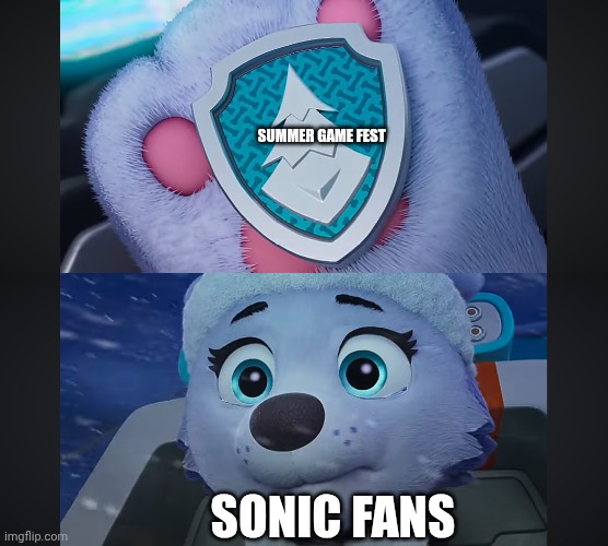 Sonic fans after watching the summer game fest | Summer game fest; Sonic fans | image tagged in screenshot_20260607-162424 png | made w/ Imgflip meme maker
