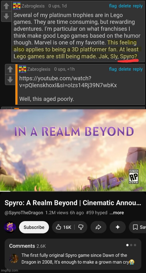 Behold! I have immortalized my own ignorance! | image tagged in screenshot_20260607_190836_chrome jpg | made w/ Imgflip meme maker