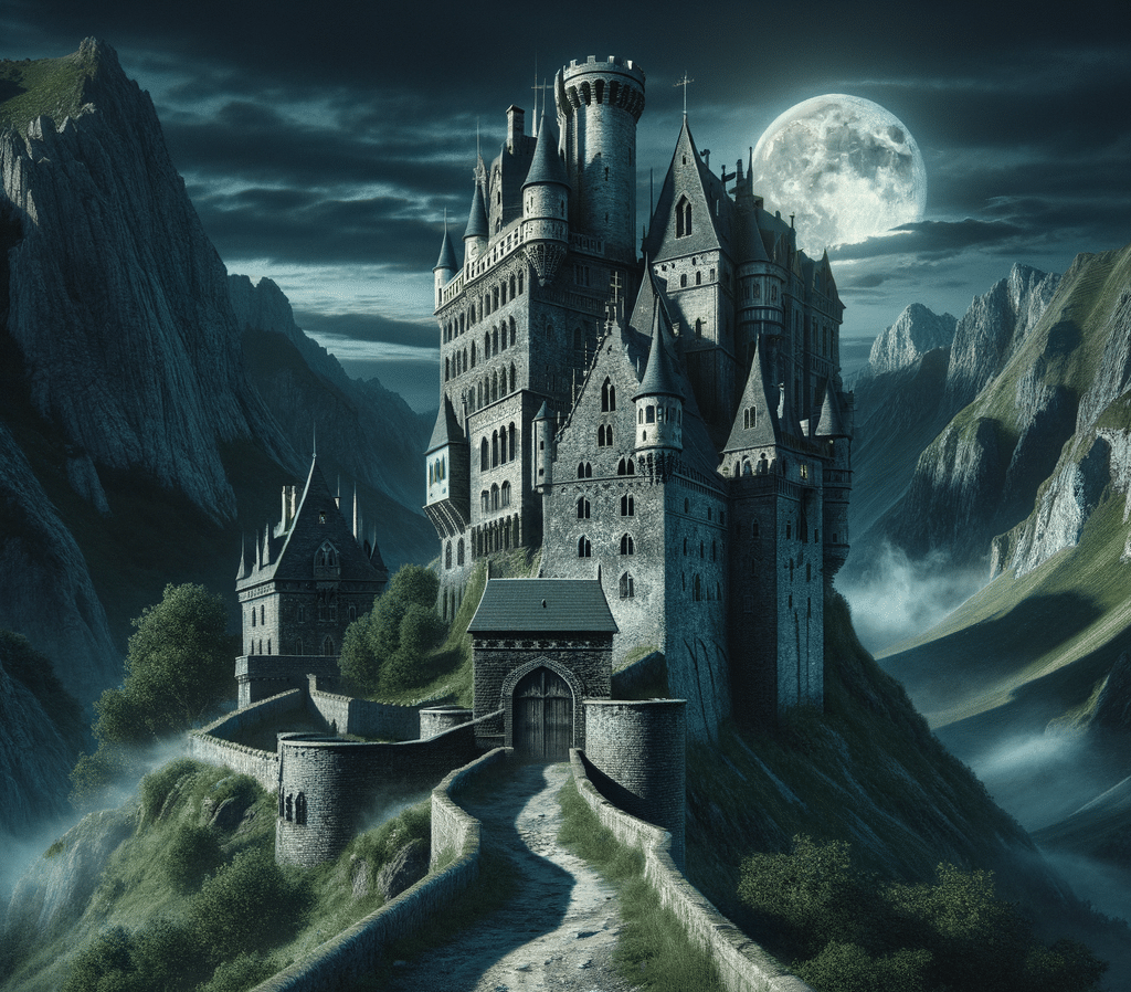 Gothic Castle Blank Meme Template