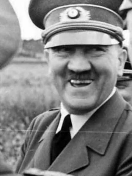 Hitler laughing Blank Meme Template