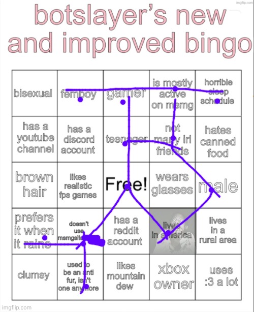 botslayer bingo v2 | image tagged in botslayer bingo v2 | made w/ Imgflip meme maker