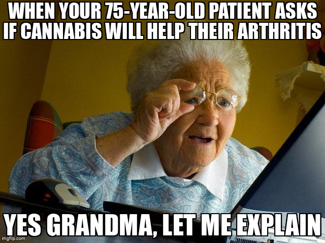 Grandma finds the internet