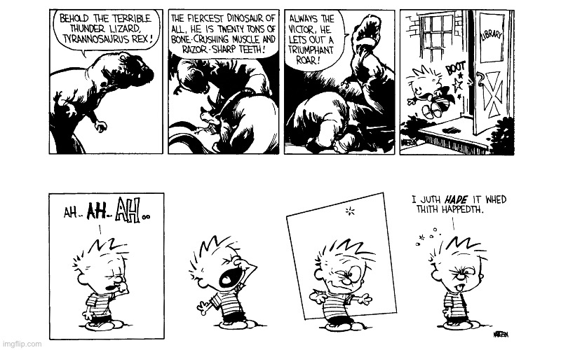 image tagged in calvin and hobbes,comics | made w/ Imgflip meme maker