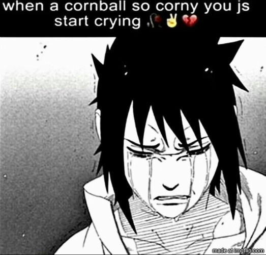 When a cornball so corny you js start crying | image tagged in when a cornball so corny you js start crying | made w/ Imgflip meme maker
