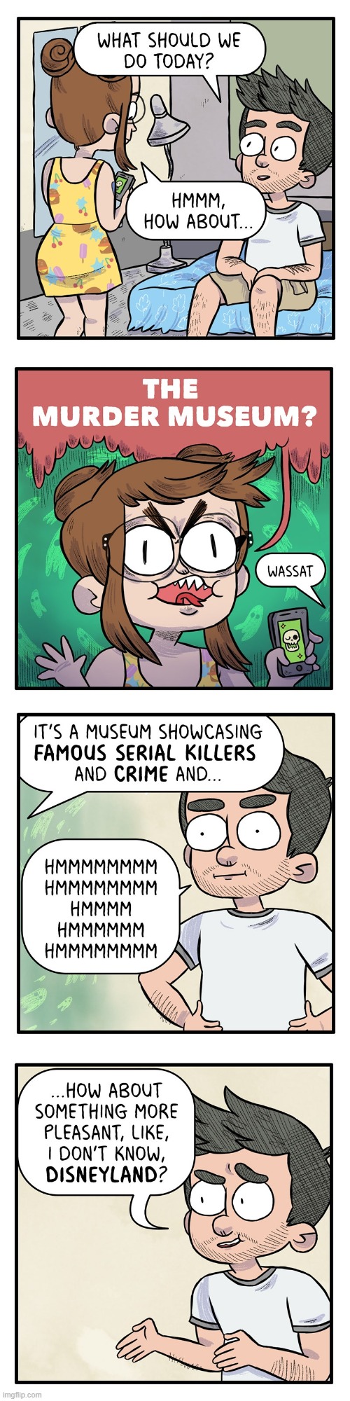image tagged in murder,museum,murder museum,disney,land,disneyland | made w/ Imgflip meme maker