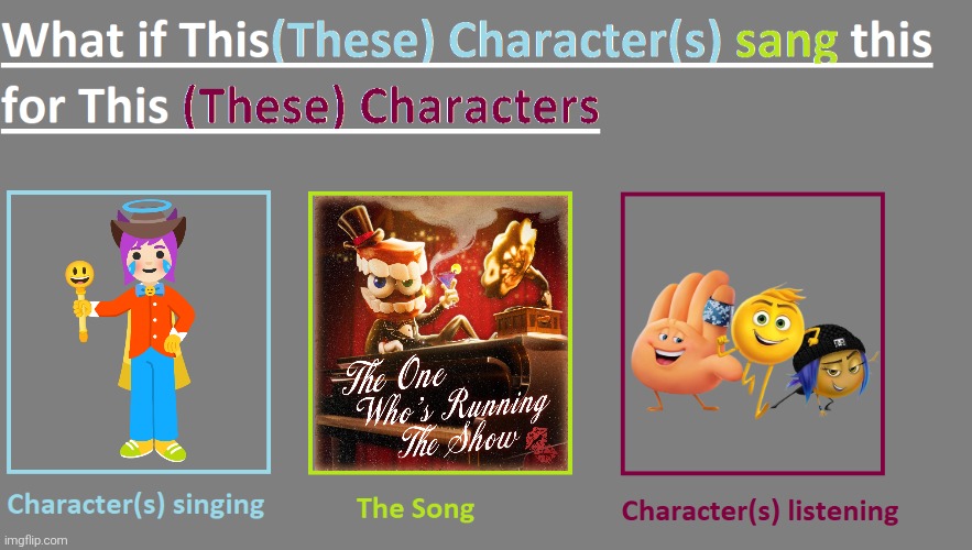 This is the worst idea I had in my mind. | image tagged in the great emojini,emojini,the emoji movie,emoji movie,the amazing digital circus,tadc | made w/ Imgflip meme maker