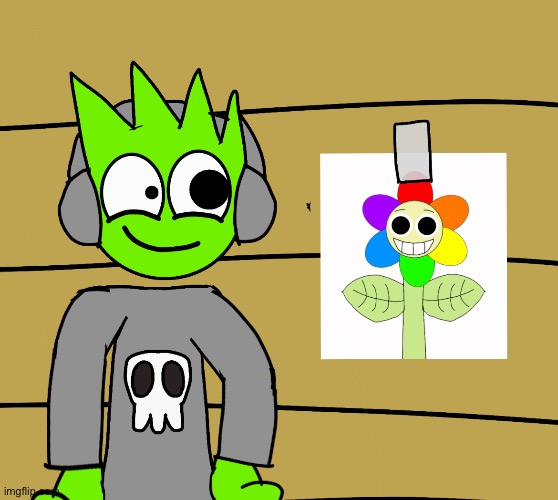 With NIJI Anything is Possible! | image tagged in niji the flower,super lime,i love niji,beautiful,oc | made w/ Imgflip meme maker