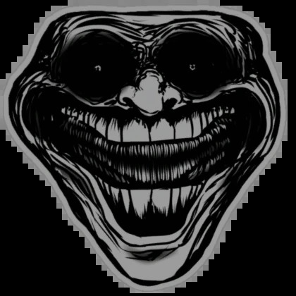 Phonk Trollface Blank Meme Template