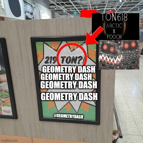 Holy geometry dash reference!!!1!1 | Geometry dash; Geometry dash; Geometry dash; Geometry dash; #geometrydash | image tagged in 20260608_164455 jpg | made w/ Imgflip meme maker