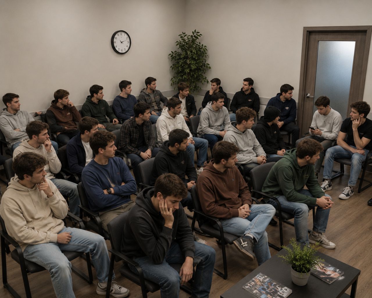 Waiting room Blank Meme Template