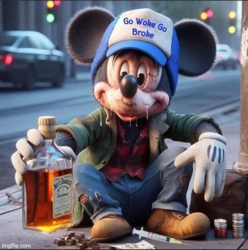 Mickey Mouse has seen better days | image tagged in mickey mouse has seen better days | made w/ Imgflip meme maker