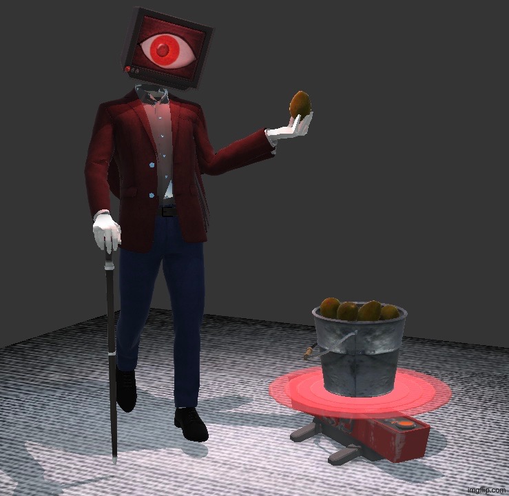 [INSANE PEARL TRIGGER WARNING] [Request by Evil-ish] | image tagged in virtual terror,3d,avocado | made w/ Imgflip meme maker