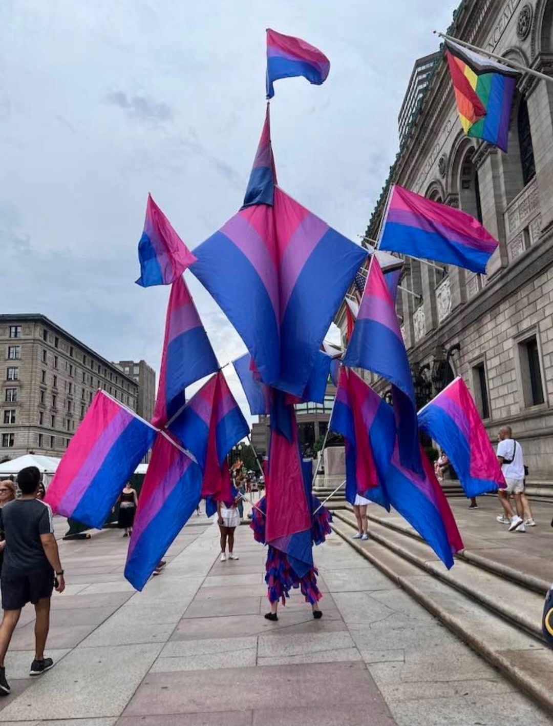 Bi Pride Costume Blank Meme Template