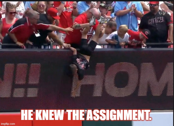 Dad of the Year | He knew the assignment. | image tagged in dads,sons,baseball | made w/ Imgflip meme maker