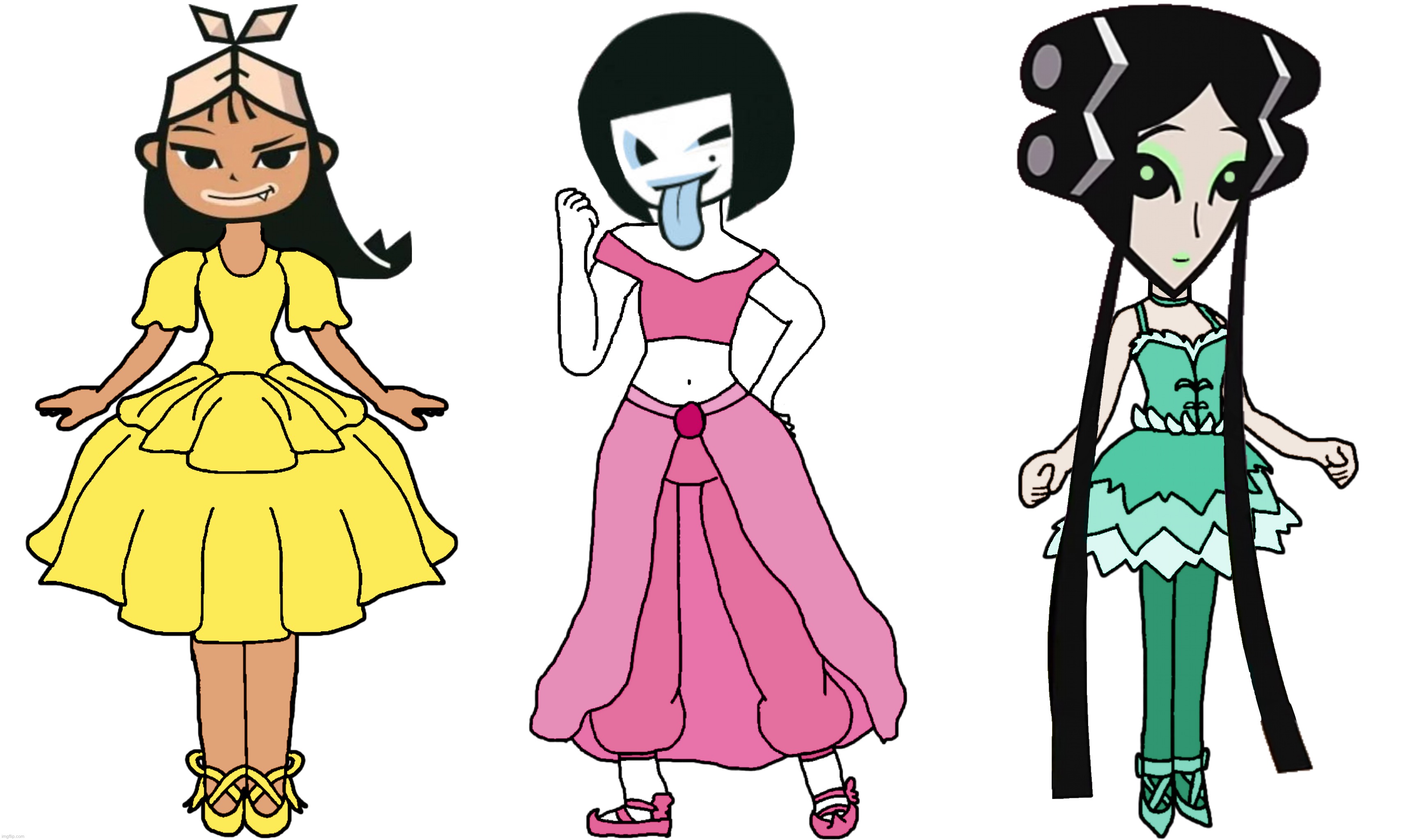 Hero 108 - Ballerina Heroines | image tagged in ballet alpha girl latifah,ballet mystique sonia,ballet rattle diva,hero 108,ballerina,ballet | made w/ Imgflip meme maker
