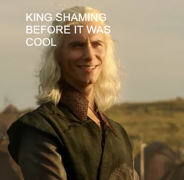 King shaming Blank Meme Template