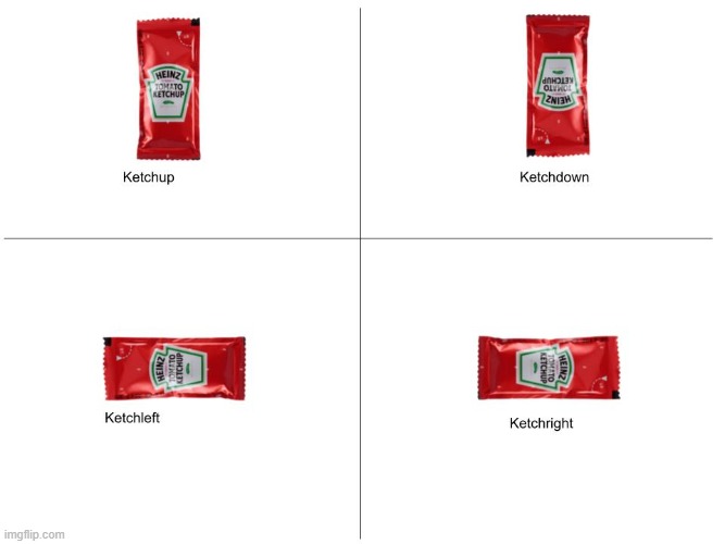 Ketchdirections | image tagged in puns,bad puns,ketchup | made w/ Imgflip meme maker