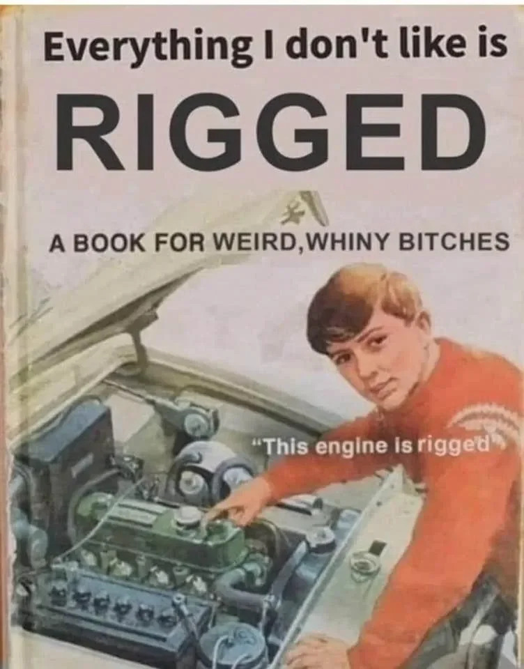 Weird, Whiny Bitches Book Rigged Blank Meme Template