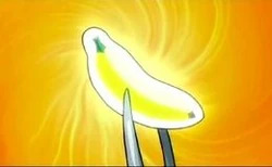 Banana sticker Blank Meme Template