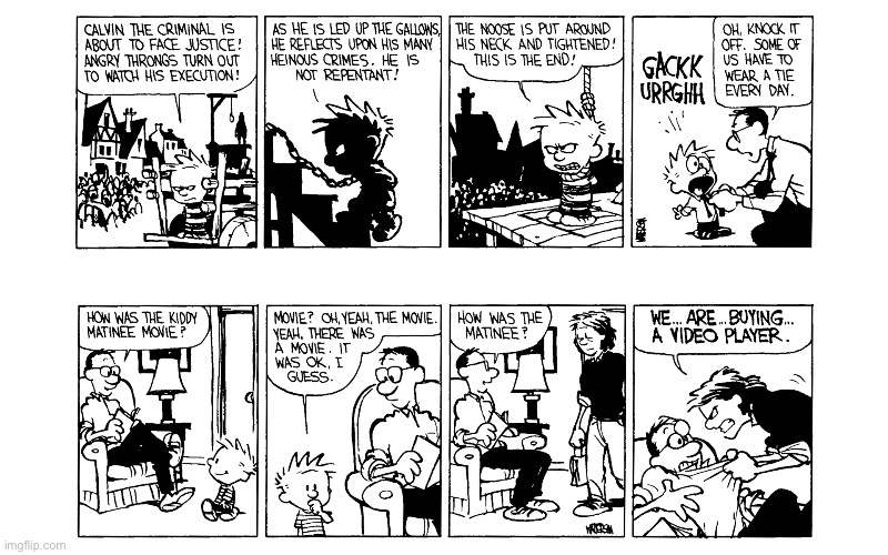 image tagged in calvin and hobbes,comics | made w/ Imgflip meme maker