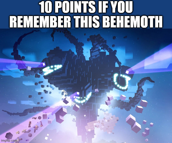 10 points if you remember this behemoth | image tagged in minecraft story mode,nostalgia | made w/ Imgflip meme maker