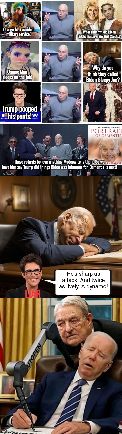image tagged in geritol joe hypocrisy,sleepy joe autopen | made w/ Imgflip meme maker