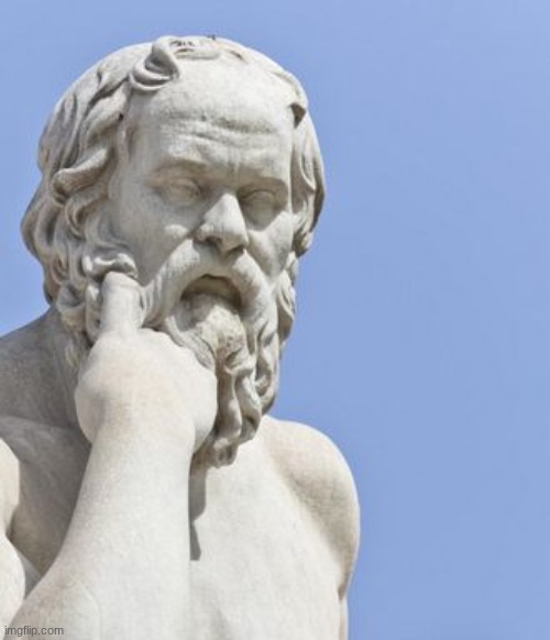 socrates | image tagged in socrates | made w/ Imgflip meme maker