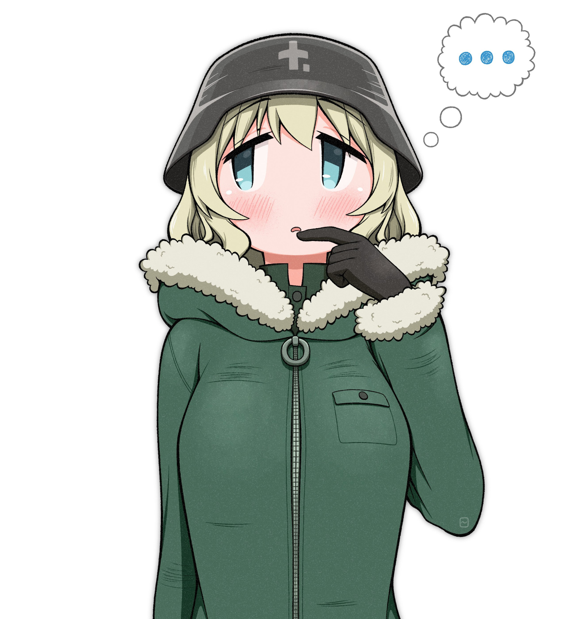 thinking yuuri Blank Meme Template
