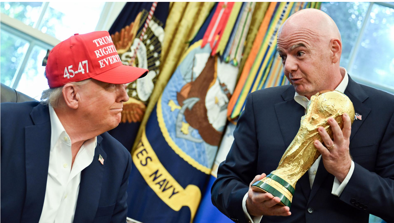 Trump FIFA 2026 Blank Meme Template