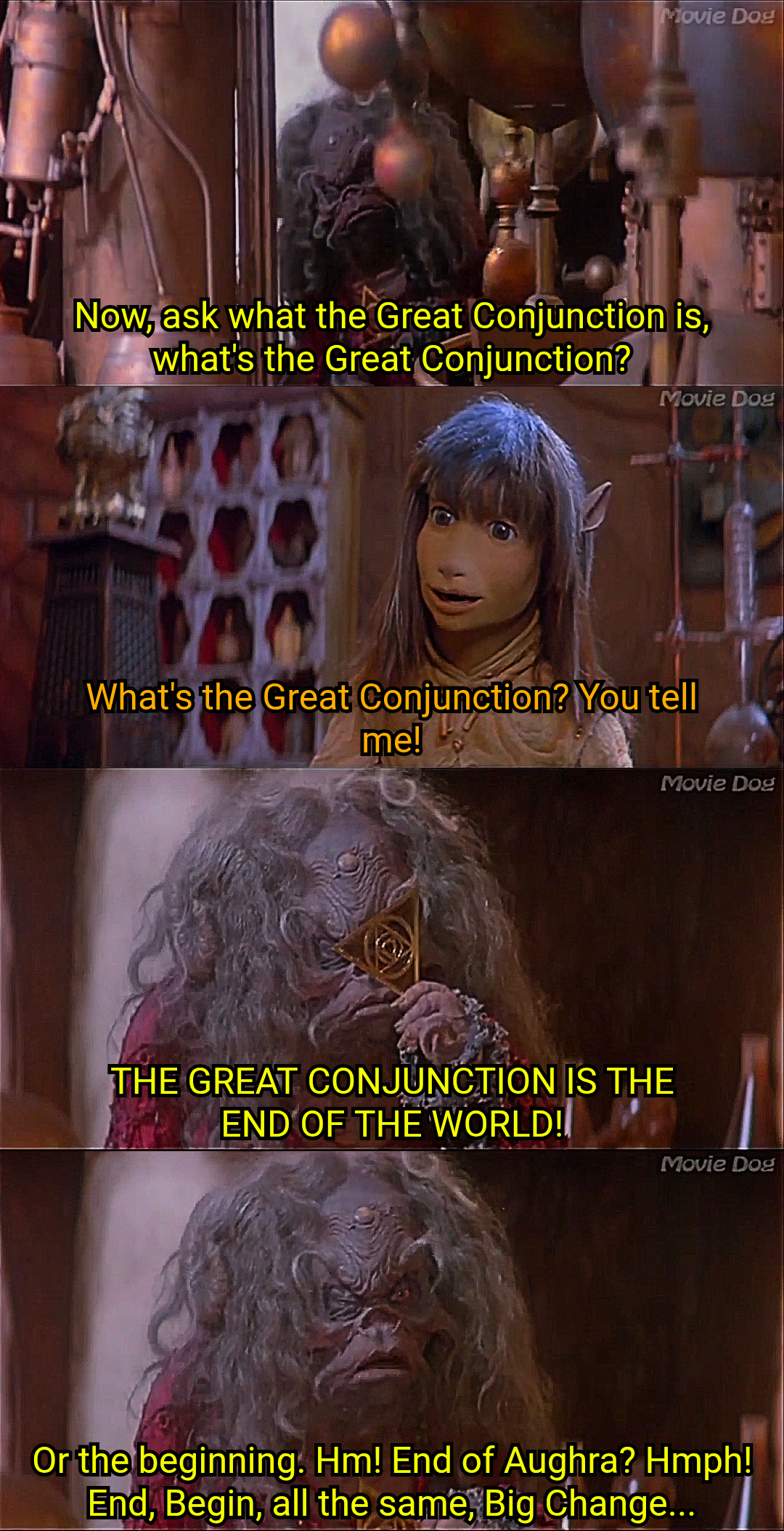 The Great Conjunction is the End of the World! Blank Meme Template