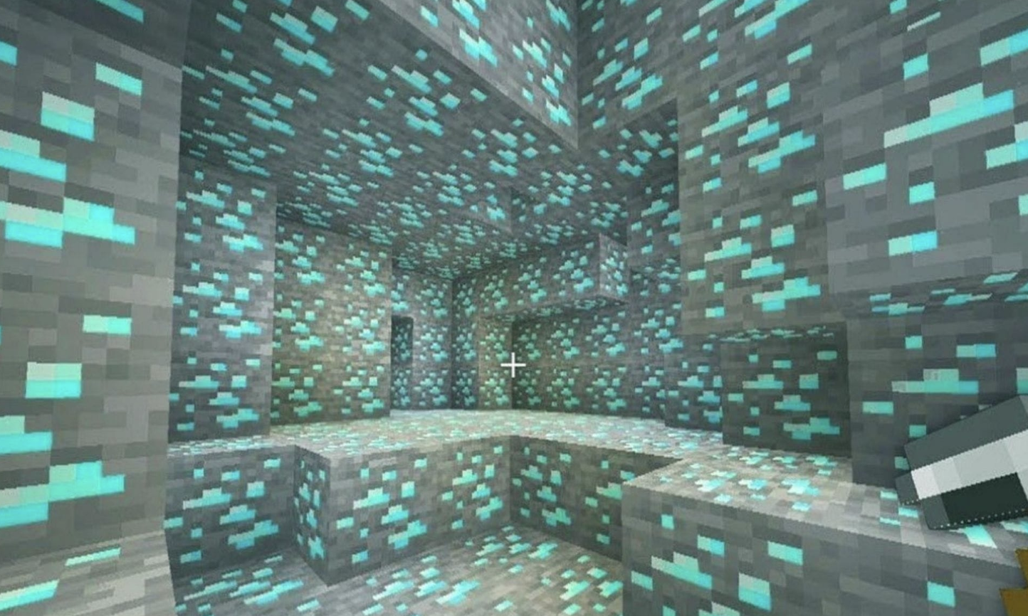 Diamond cave Blank Meme Template