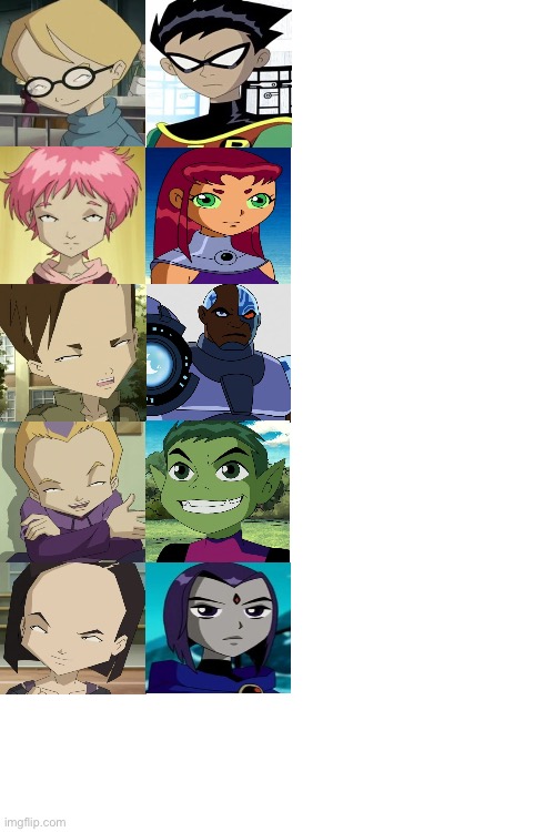 Code Lyoko X Teen Titans | image tagged in code lyoko,teen titans,cartoon network | made w/ Imgflip meme maker