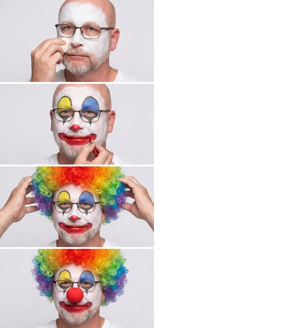 Clownface Blank Meme Template