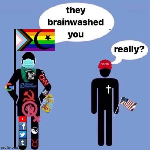 Did they? | image tagged in memes,funny,brainwashing,politics,political meme | made w/ Imgflip meme maker