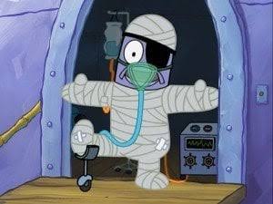 SpongeBob body cast Blank Meme Template