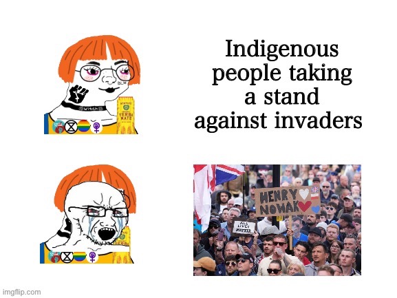 Native people of Europe fight back | image tagged in memes,all lives matter | made w/ Imgflip meme maker