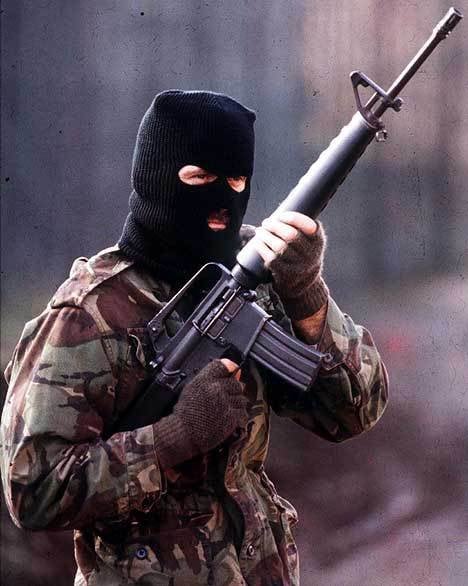 IRA volunteer soldier Blank Meme Template