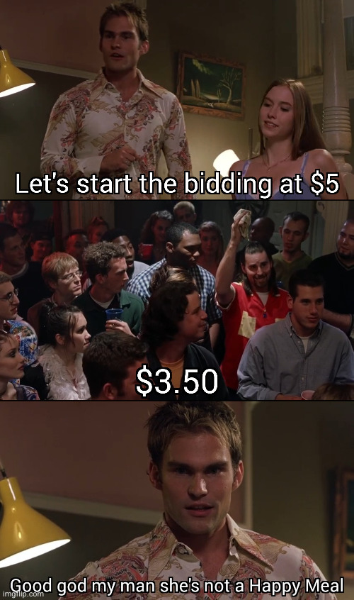 image tagged in memes,road trip,movies,mcdonalds,happy meal | made w/ Imgflip meme maker