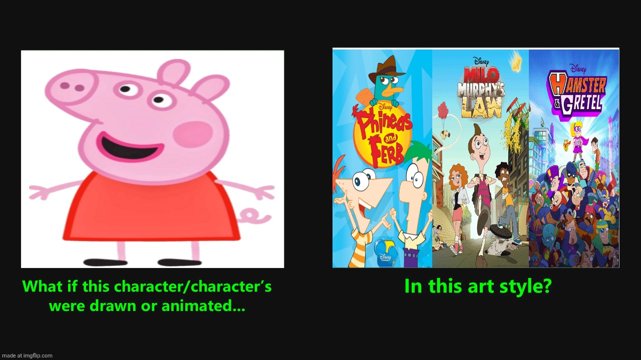 What if Caillou drawn in Dan Povenmire Style | image tagged in what if character drawn in dan povenmire style,peppa pig,deviantart,dan povenmire,disney,memes | made w/ Imgflip meme maker