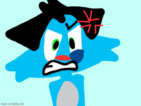 Pissed Off Oggy | made w/ Imgflip meme maker