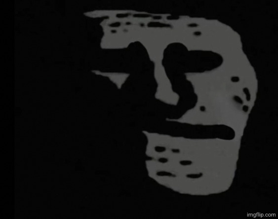 Depressed Trollface | image tagged in depressed trollface | made w/ Imgflip meme maker