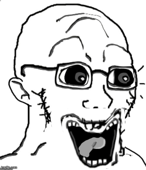 Doctoos but he's smiling Blank Meme Template